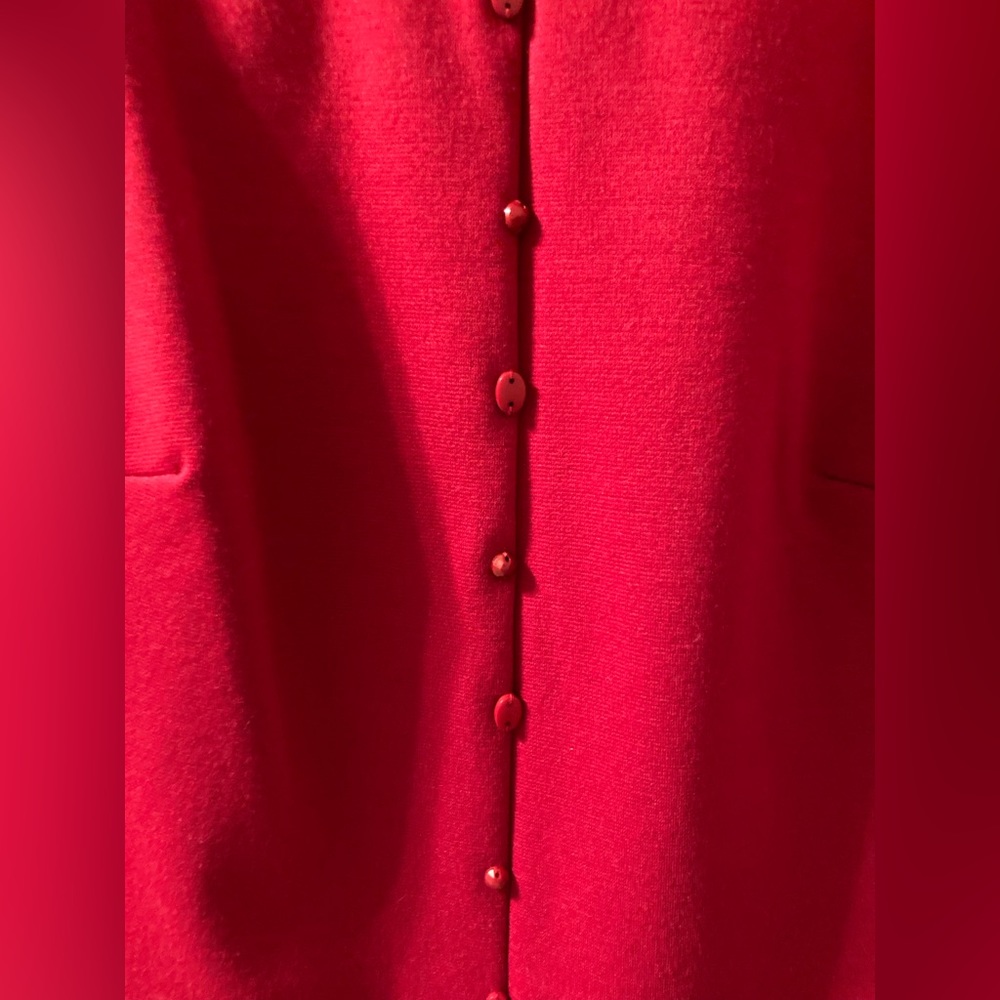 Johnny Martin NWT medium red dress - Picture 2 of 9